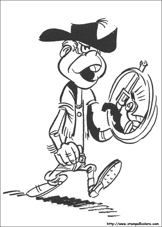 Disegni Lucky Luke